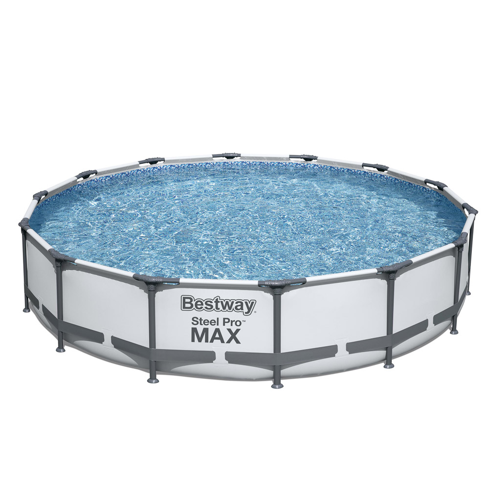 Бассейн каркасный с фильтр-насосом BESTWAY ПВХ 427*84см 10220л 56595 - фото в Миди Лтд Изображение товара Бассейн каркасный с фильтр-насосом BESTWAY ПВХ 427*84см 10220л 56595 в Миди Лтд