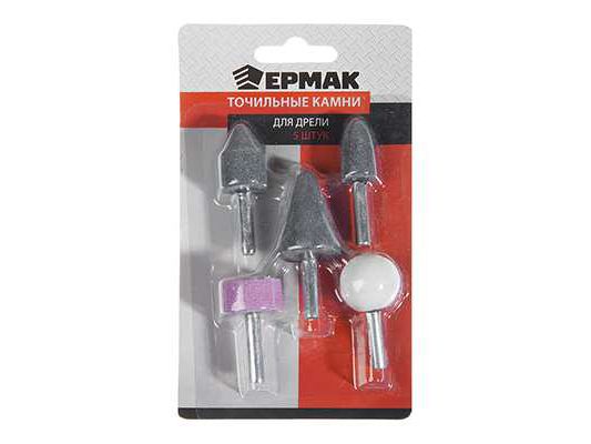 Камни точильные набор для дрели Ермак (5шт/уп)     ХХ - фото в Миди Лтд Изображение товара Камни точильные набор для дрели Ермак (5шт/уп)     ХХ в Миди Лтд
