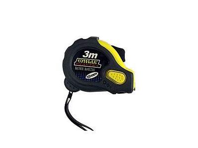 Рулетка  3м*16мм ЕРМАК Черная 3 фиксатора         ХХ - фото в Миди Лтд Изображение товара Рулетка  3м*16мм ЕРМАК Черная 3 фиксатора         ХХ в Миди Лтд
