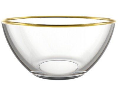 Изображение товара Салатник большой Золотая кайма 1500мл (6шт/уп) Х в Миди Лтд