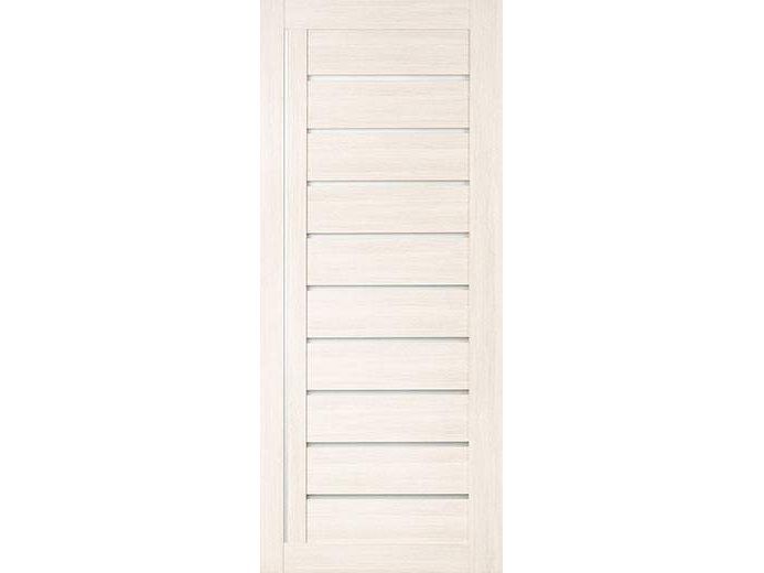 Изображение товара Полотно дверное ПО деколайн модель-25 Капучино стекло мат бел 800 в Миди Лтд