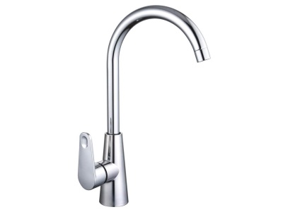 Смеситель для кухни СоюзКран поворотный излив 25см керам картридж 35мм хром SK01-R112 - фото в Миди Лтд Изображение товара Смеситель для кухни СоюзКран поворотный излив 25см керам картридж 35мм хром SK01-R112 в Миди Лтд