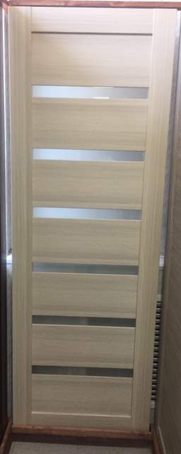 Полотно дверное ПО стекло белое сатинато экошпон Лига3 беленый дуб (капуч) 900 - фото в Миди Лтд Изображение товара Полотно дверное ПО стекло белое сатинато экошпон Лига3 беленый дуб (капуч) 900 в Миди Лтд