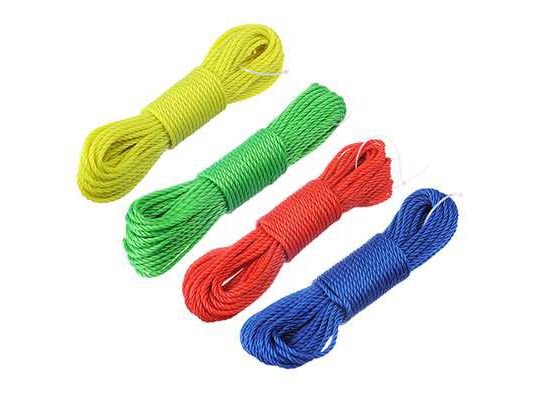 Веревка капроновая 20м*6мм (72шт/кор) - фото в Миди Лтд Изображение товара Веревка капроновая 20м*6мм (72шт/кор) в Миди Лтд