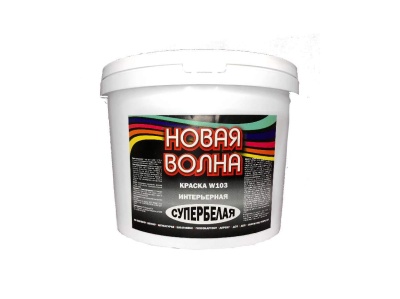 Изображение товара Краска интерьерная НОВАЯ ВОЛНА белая 6кг (72шт/пал) в Миди Лтд