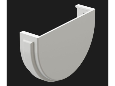 Изображение товара Заглушка желоба DOCKE Premium  Пломбир диаметр 120мм в Миди Лтд