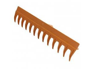 Изображение товара Грабли садовые универсальные САДОВОД 13 зубьев 425*95*75 без черенка оранжевые  (50шт/уп) в Миди Лтд