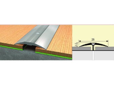 Изображение товара Универсальный стык 28мм 1,8 дуб темный в Миди Лтд