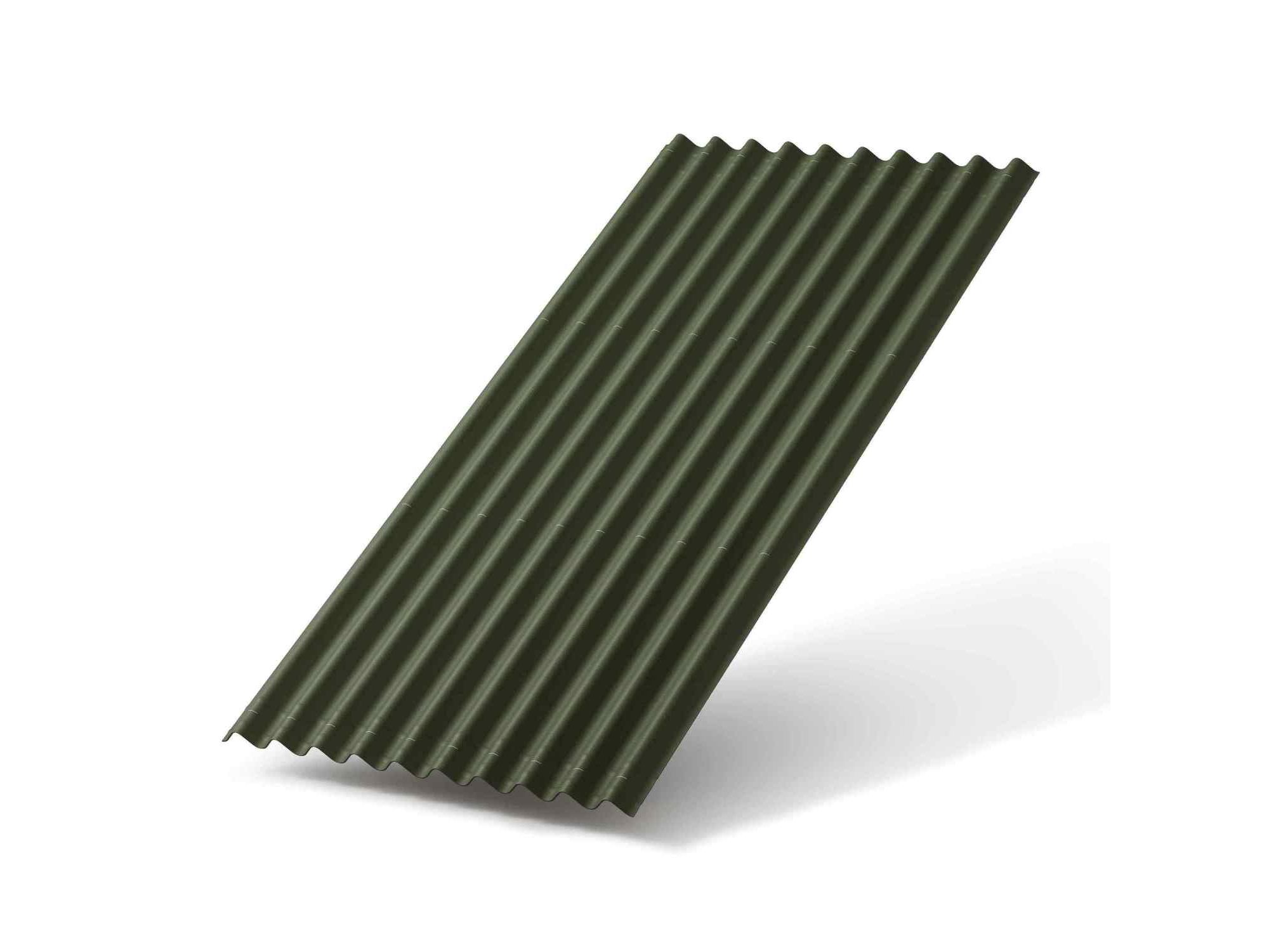 Ондулин SMART зеленый (1.95х0.96) (300шт/пал) - фото в Миди Лтд Изображение товара Ондулин SMART зеленый (1.95х0.96) (300шт/пал) в Миди Лтд