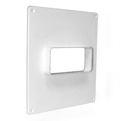 Изображение товара Площадка торцевая д.55*110мм горизонт.пластик. 200*240/фланец Люкс (88шт/уп) в Миди Лтд