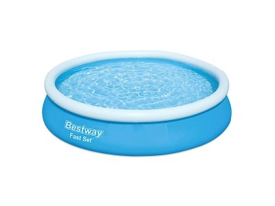 Бассейн с надувным бортом, с фильтр-насосом BESTWAY 366*76см 5377л 57274 - фото в Миди Лтд Изображение товара Бассейн с надувным бортом, с фильтр-насосом BESTWAY 366*76см 5377л 57274 в Миди Лтд