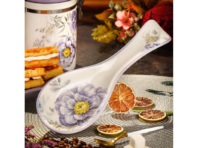 Изображение товара Подставка для ложки доломит фигурная Daniks Флорина (72шт/уп) в Миди Лтд