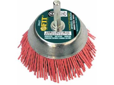 Корщетка-чашка нейлоновая со штифтом 75мм - фото в Миди Лтд Изображение товара Корщетка-чашка нейлоновая со штифтом 75мм в Миди Лтд