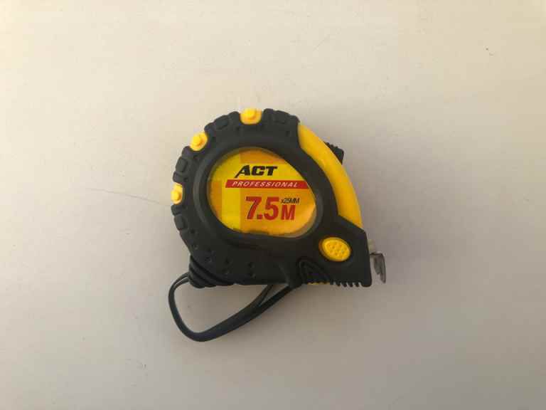Рулетка  7,5м*25мм ACT прорезиненая противоударная (60шт/кор) - фото в Миди Лтд Изображение товара Рулетка  7,5м*25мм ACT прорезиненая противоударная (60шт/кор) в Миди Лтд