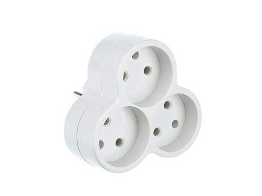 Разветвитель 3 гнезда FORZA евро б/з        ХХ - фото в Миди Лтд Изображение товара Разветвитель 3 гнезда FORZA евро б/з        ХХ в Миди Лтд