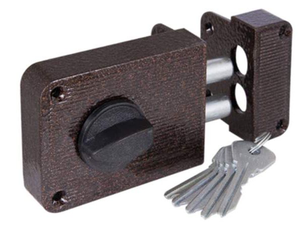 Замок накладной 3Н 1-3 медь - фото в Миди Лтд Изображение товара Замок накладной 3Н 1-3 медь в Миди Лтд