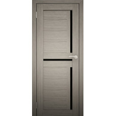 Полотно дверное ПО стекло черное экошпон Лига4 дуб дымчатый 800 - фото в Миди Лтд Изображение товара Полотно дверное ПО стекло черное экошпон Лига4 дуб дымчатый 800 в Миди Лтд