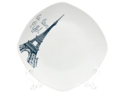 Тарелка десертная керамика квадрат 20см Daniks Париж (12шт/уп) Х - фото в Миди Лтд Изображение товара Тарелка десертная керамика квадрат 20см Daniks Париж (12шт/уп) Х в Миди Лтд
