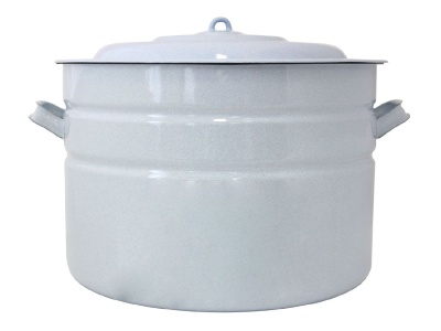 Изображение товара Бак эмаль 40л Белый рябчик С-2840/Рб Х в Миди Лтд