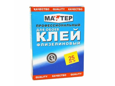 Изображение товара Клей обойный флизелиновый "Мастер"  200гр (36шт/уп) в Миди Лтд