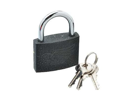 Изображение товара Замок навесной 50мм РОКОТ Серый металл (120шт/кор) в Миди Лтд