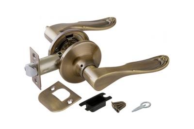 Замок ручка Бронза без ключа,без фиксатора 6030 АВ-Р - фото в Миди Лтд Изображение товара Замок ручка Бронза без ключа,без фиксатора 6030 АВ-Р в Миди Лтд