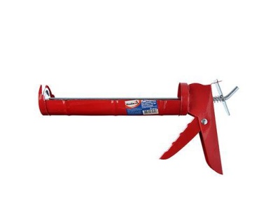 Изображение товара Пистолет для герметика полукорпусной с мет фисатором 225мм HEADMAN (40шт/кор) в Миди Лтд