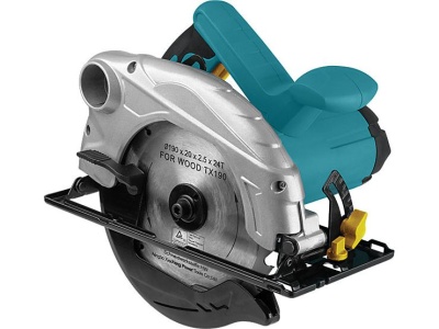 Изображение товара Пила Дисковая FIT 1300 Вт 4700 об/мин 190/20мм жел.опора (коробка) в Миди Лтд