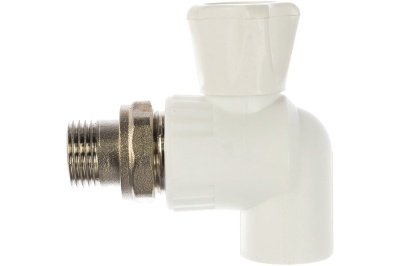 Изображение товара Кран шаровый PPR 20*1/2 для радиатаров угловой Valfex (10шт/уп) в Миди Лтд