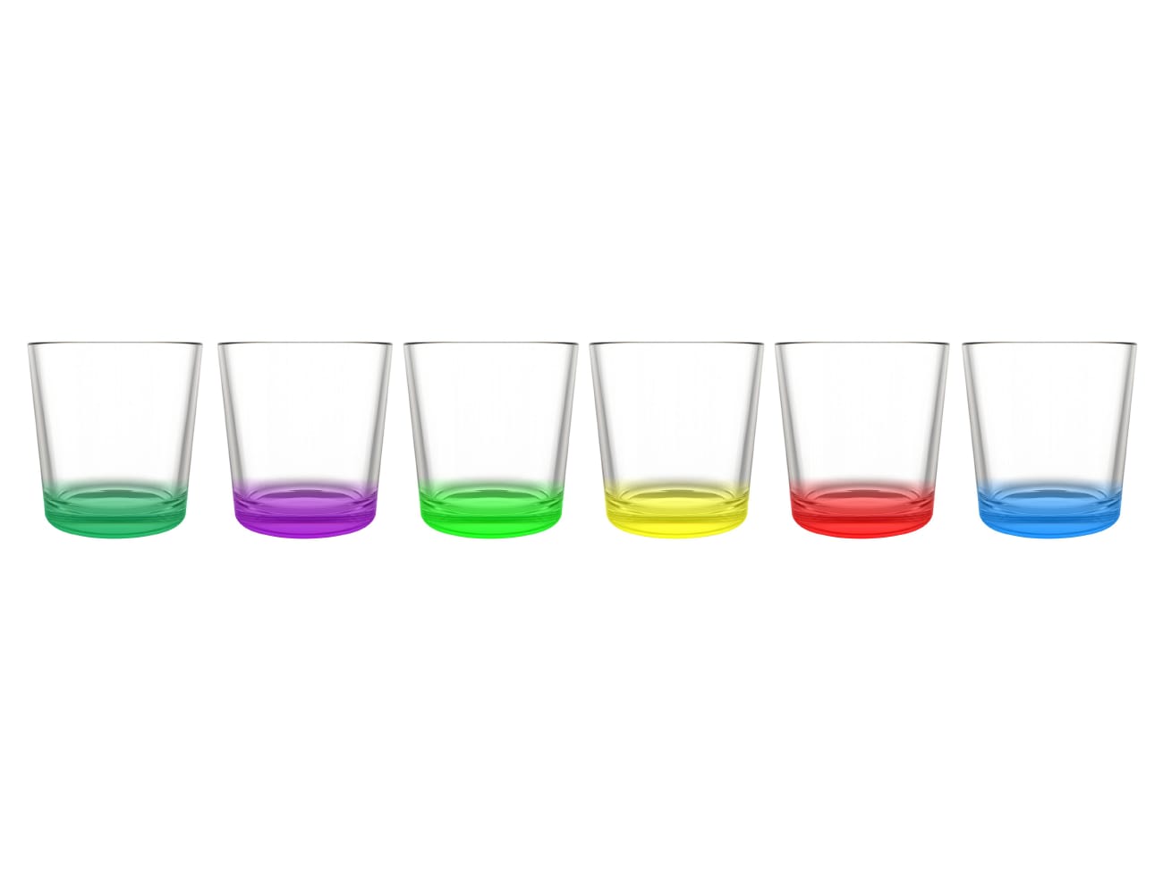 Изображение товара Стакан Микс 250мл 6шт (4шт/уп) в Миди Лтд