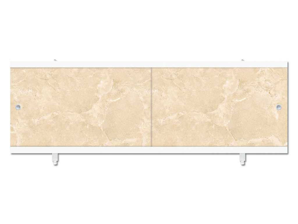 Изображение товара Экран под ванну 1,68м Кварт мрамор бежевый (6шт/уп) в Миди Лтд