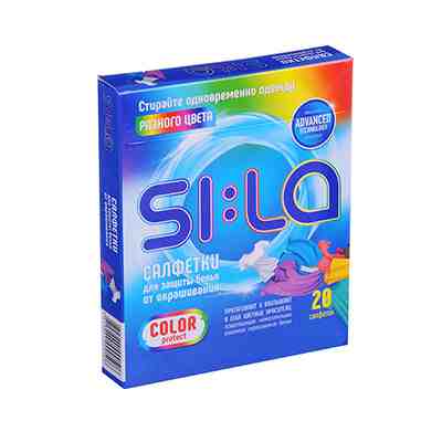 Салфетки против окрашивания SI:LA (20шт/уп)        ХХ - фото в Миди Лтд Изображение товара Салфетки против окрашивания SI:LA (20шт/уп)        ХХ в Миди Лтд