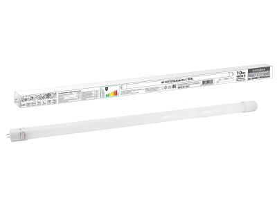 Изображение товара Лампа светодиодная Народная НЛ-Т8 10Вт 230В 4000 К-G13 600мм матовое стекло TDM в Миди Лтд