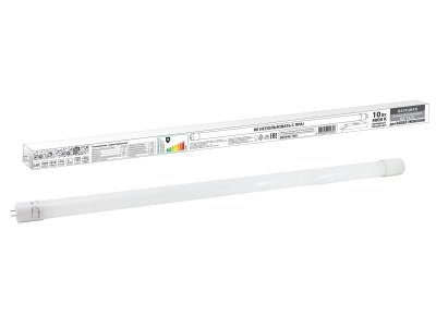 Изображение товара Лампа светодиодная Народная НЛ-Т8 10Вт 230В 4000 К-G13 600мм матовое стекло TDM в Миди Лтд