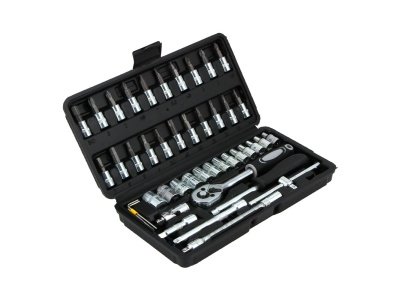 Изображение товара Набор инструментов 46 предмета Ergosystem Гаражный в Миди Лтд