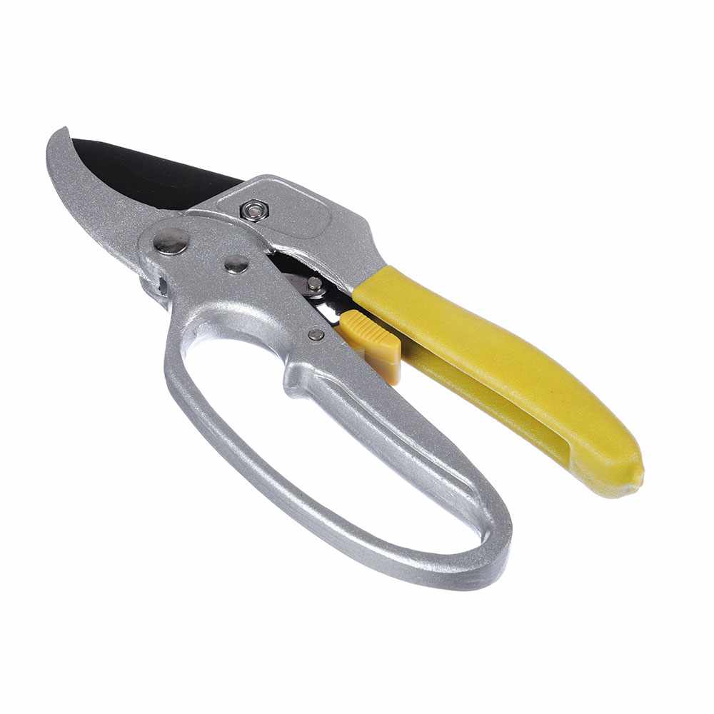 Изображение товара Секатор садовый усиленный INBLOOM 20,5см сталь, ручки из алюминия (144шт/кор) в Миди Лтд