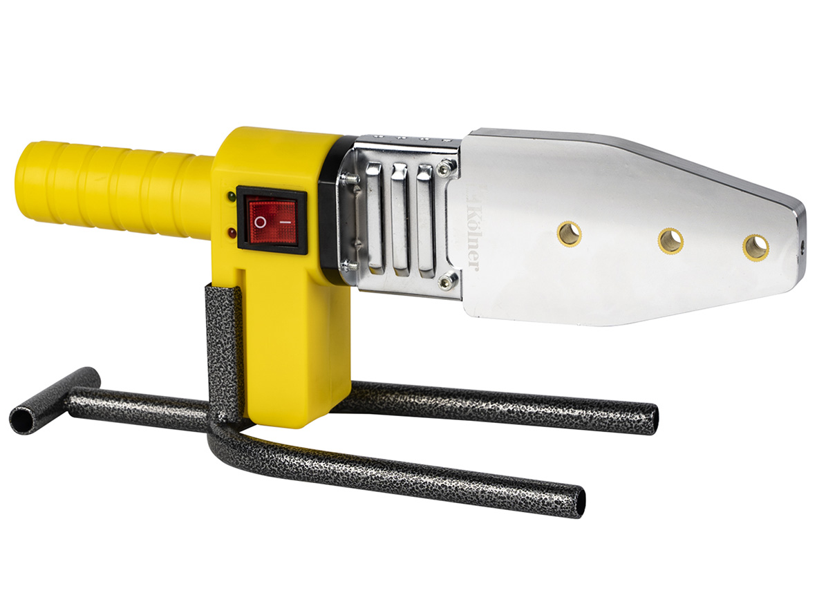 Сварочный аппарат 1100Вт Kolner KPWM насадки 20/25/32/40/50/63мм - фото в Миди Лтд Изображение товара Сварочный аппарат 1100Вт Kolner KPWM насадки 20/25/32/40/50/63мм в Миди Лтд