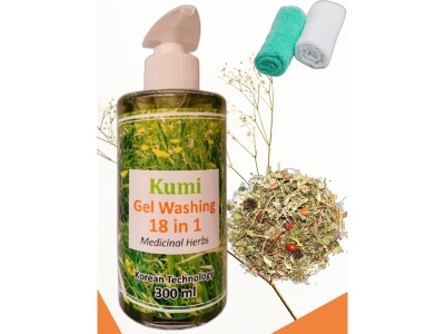 Изображение товара Гель для умывания 18 в 1 лечебных трав 300мл (15шт/уп) в Миди Лтд