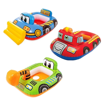 Изображение товара Круг для плавания ходунки Транспорт INTEX 76*89см автобус 59586 (24шт/кор) в Миди Лтд