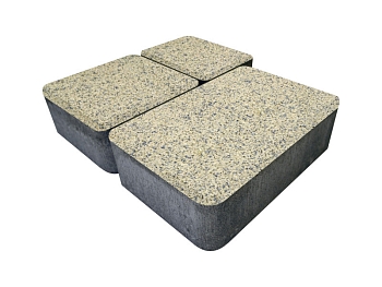 Изображение товара Плитка тротуарная «Старый город» франкфурт 50мм (1 ряд- 1,09м2, пал- 15 рядов/16,3м2) в Миди Лтд