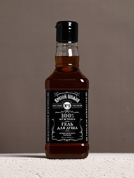 Изображение товара Гель для душа виски "Крутой мужик" 250мл, аромат мужского парфюма (40шт/кор)  в Миди Лтд