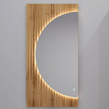 Изображение товара Зеркало "Tai" 50 дуб вотан  в Миди Лтд