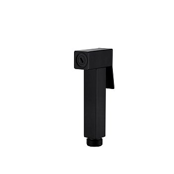 Изображение товара Лейка для гигиен. душа нерж.  S-PQ07H черная в Миди Лтд