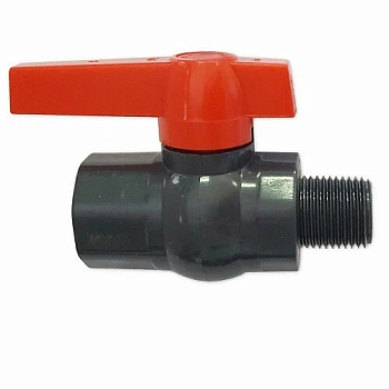 Изображение товара Кран шаровой 3/4" г-ш ручка пластик  в Миди Лтд