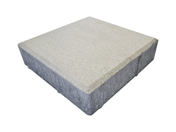 Изображение товара Плитка тротуарная «Квадрат» белая 200*200 50мм (1 ряд- 1,2м2, пал- 13 рядов/15,6м2) в Миди Лтд