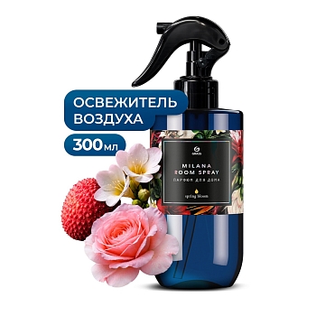 Изображение товара Парфюмированный жидкий освежитель воздуха Milana Spring Bloom 300мл (6шт/уп) в Миди Лтд