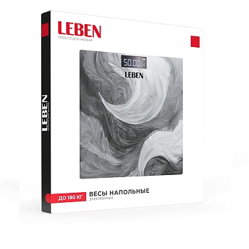 Изображение товара Весы напольные электронные "Grey"  ЖК-дисплей  макс.нагрузка 180кг (10шт/кор) в Миди Лтд