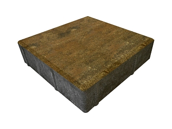 Изображение товара Плитка тротуарная «Квадрат» монблан 200*200 50мм (1 ряд- 1,2м2, пал- 13 рядов/15,6м2) в Миди Лтд