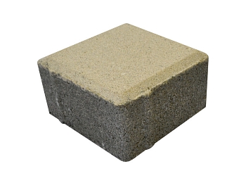 Изображение товара Плитка тротуарная «Квадрат» белая 100*100 50мм (1 ряд- 0,99м2, пал- 15 рядов/14,85м2) в Миди Лтд