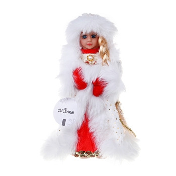 Изображение товара Сувенир-фигура СНОУ БУМ Снегурочка 32см полиэстр в Миди Лтд